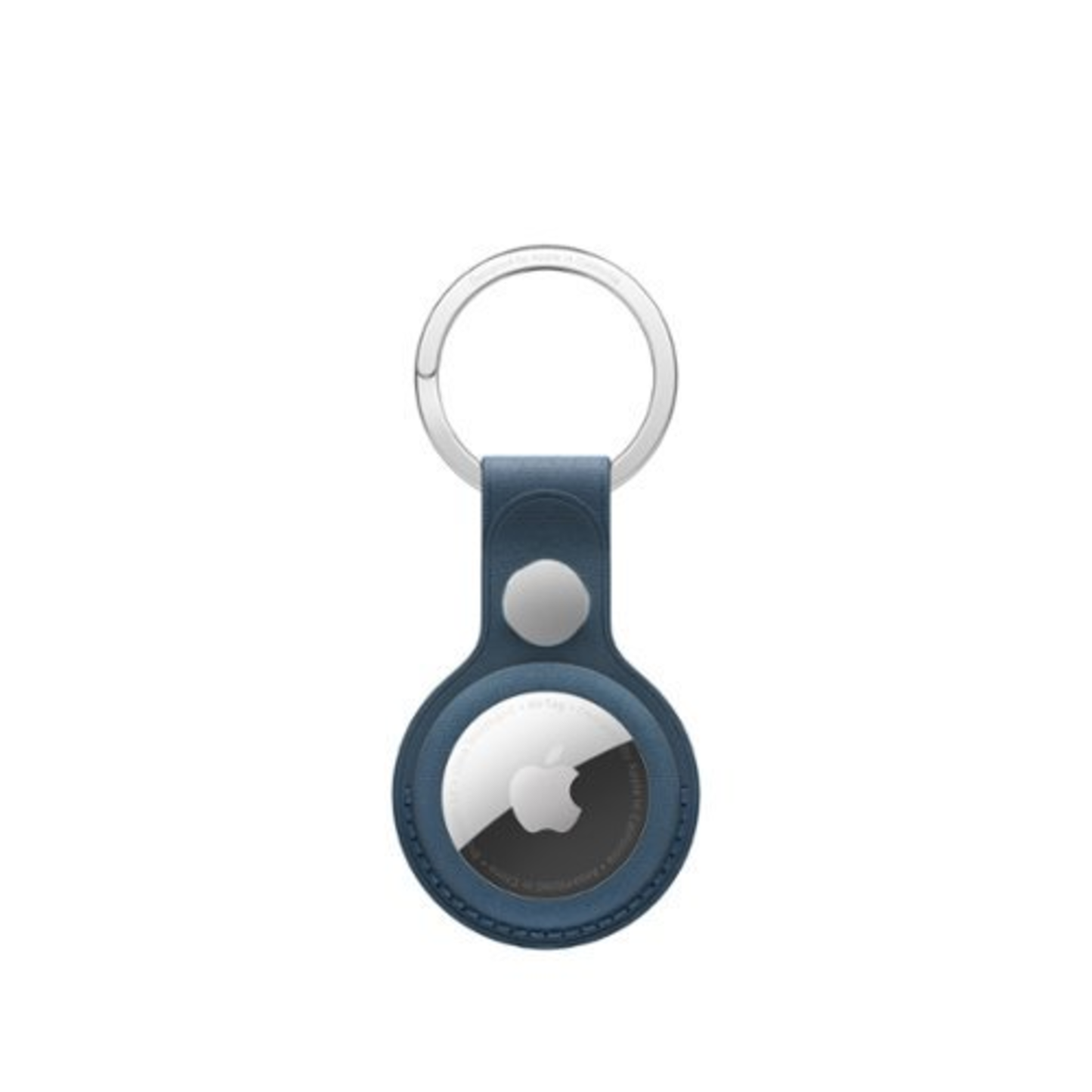 APPLE - AIRTAG FINEWOVEN KEY RING - PACIFIC BLUE