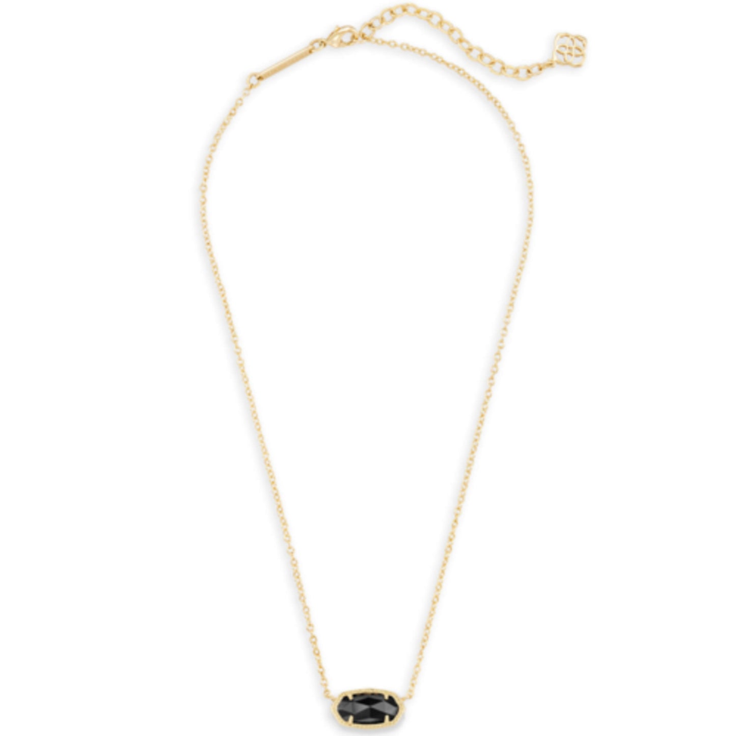 ELISA NECKLACE, GOLD BLACK