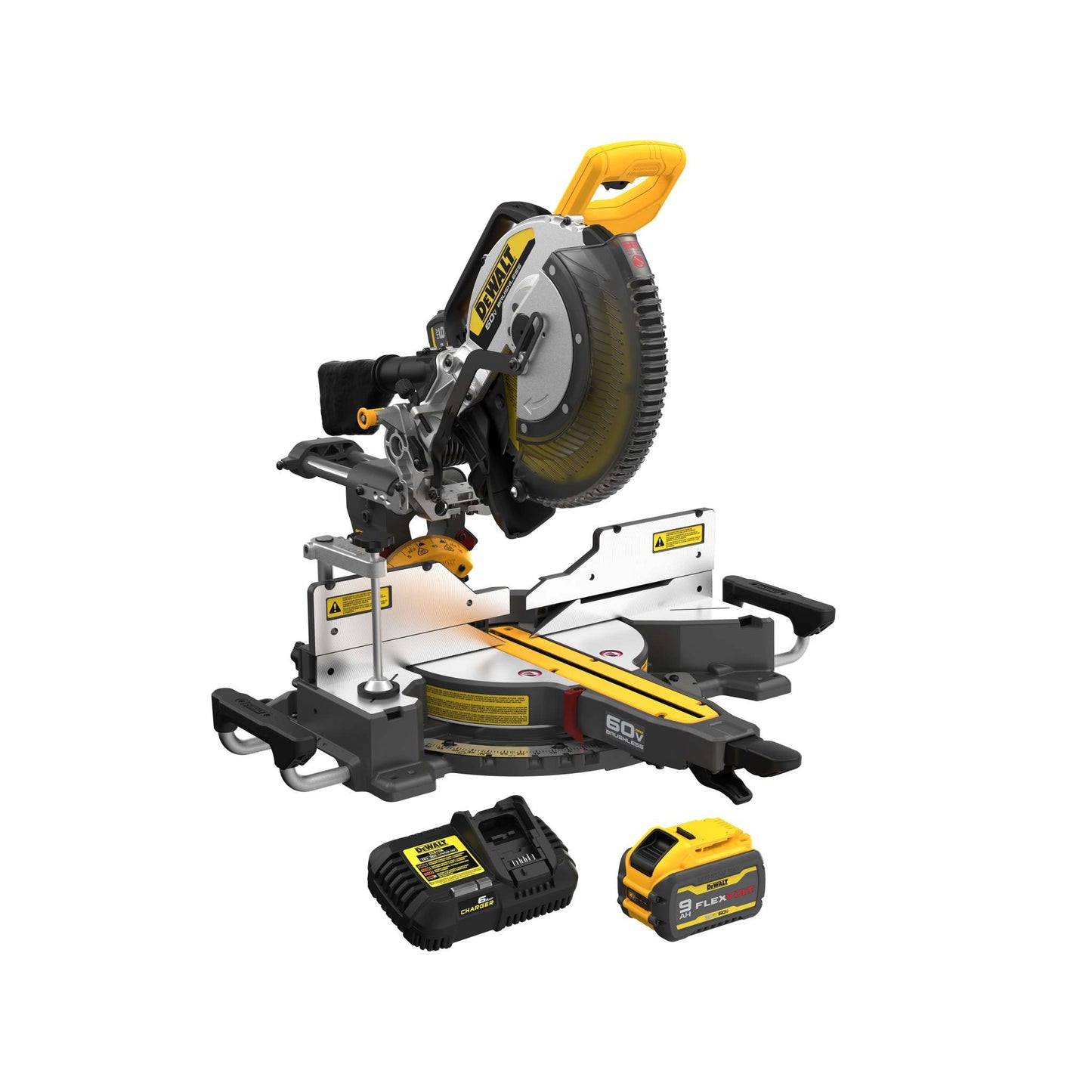 60V MAX Brushless 12" Double Bevel Sliding Miter Saw