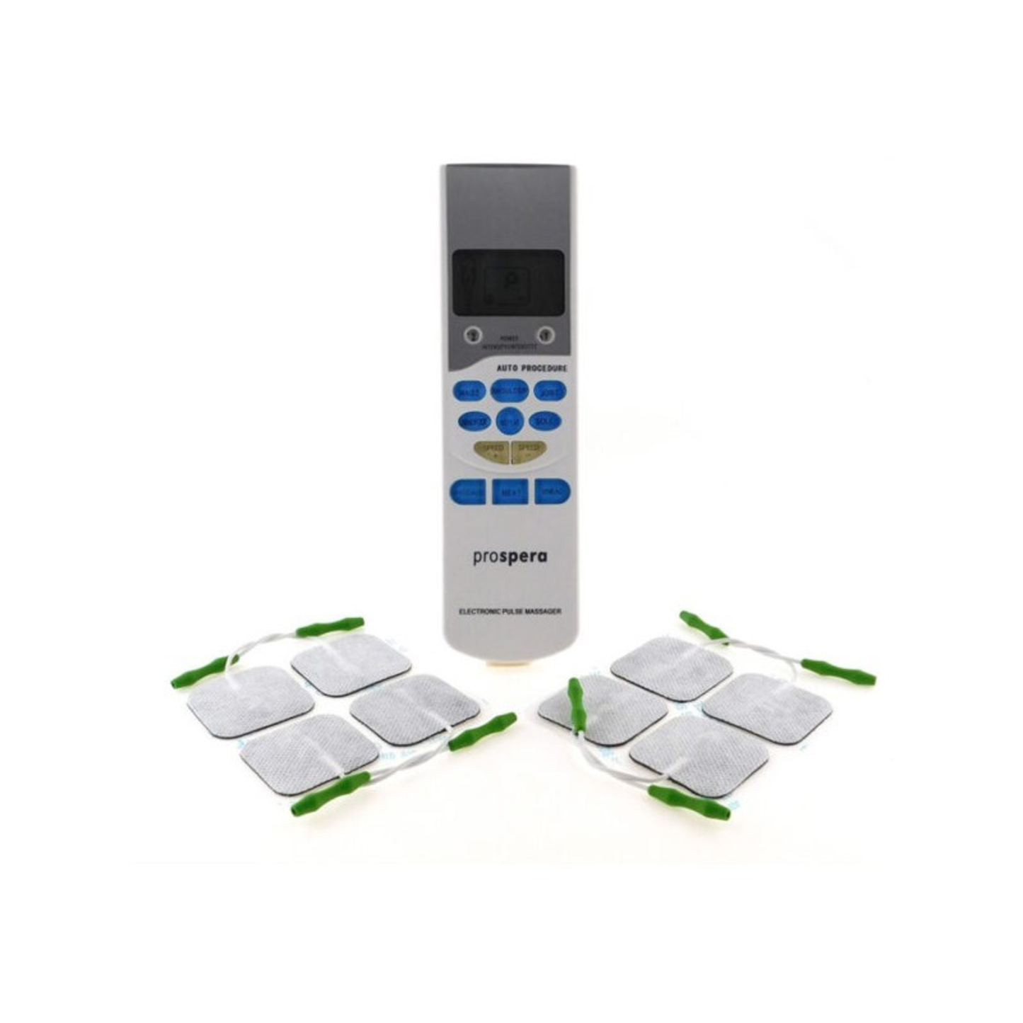 ELECTRONIC PULSE MASSAGER EXTRA VALUE WITH 8 REFILL PADS