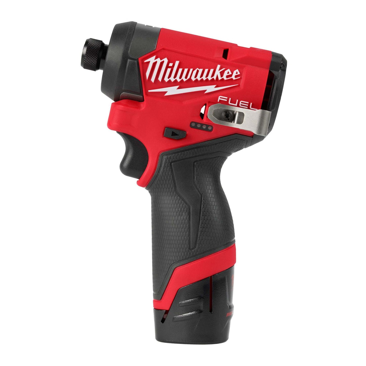 M12 FUEL 1/4" Hex Impact Driver Kit w/ 2 Batteries