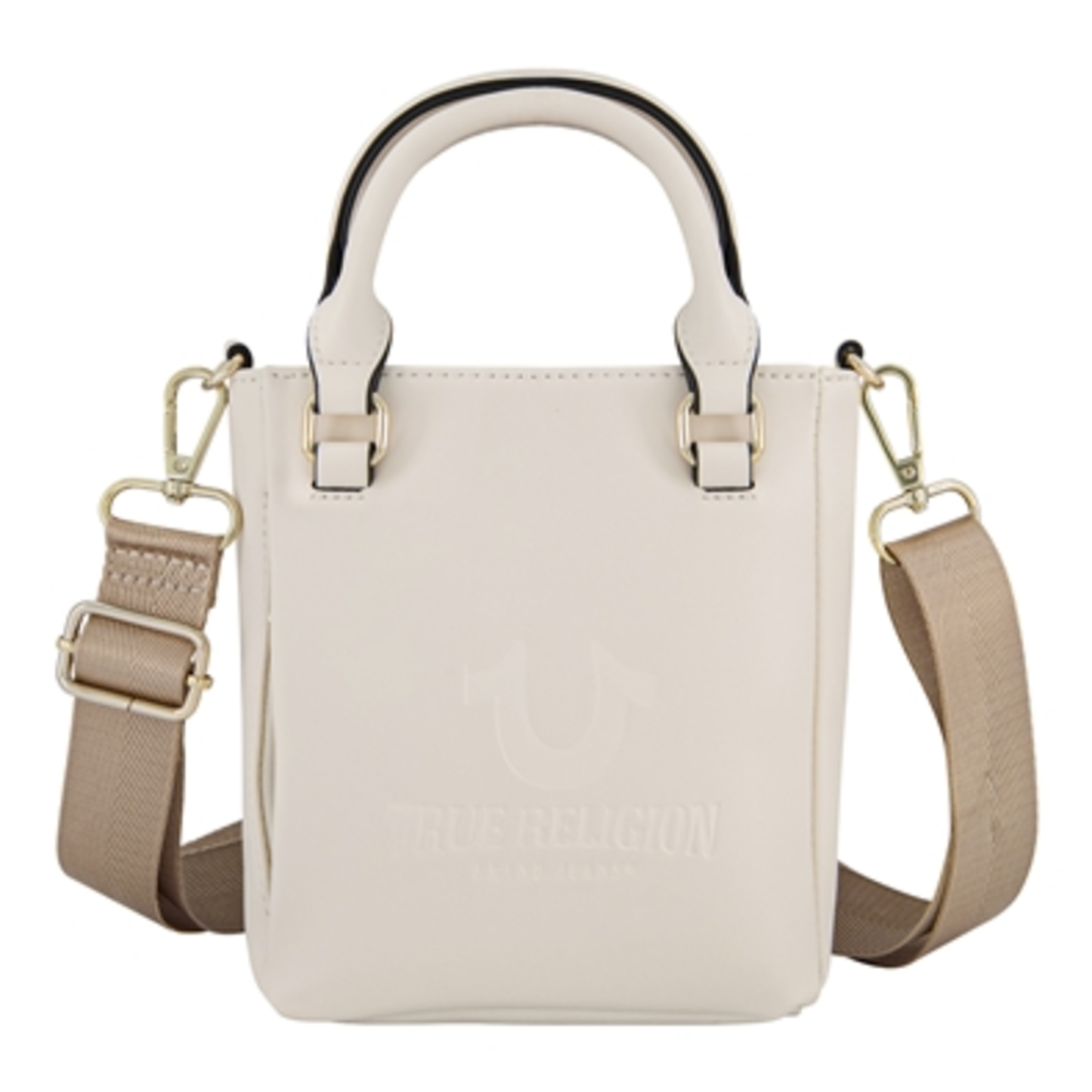MINI LOVE TOTE, BONE, 7X6X2