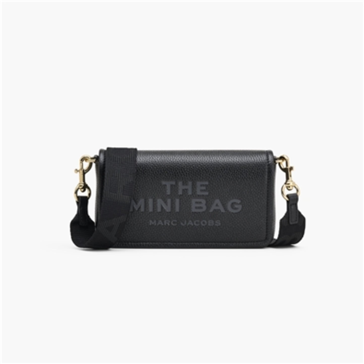 The Leather Mini Bag, Black