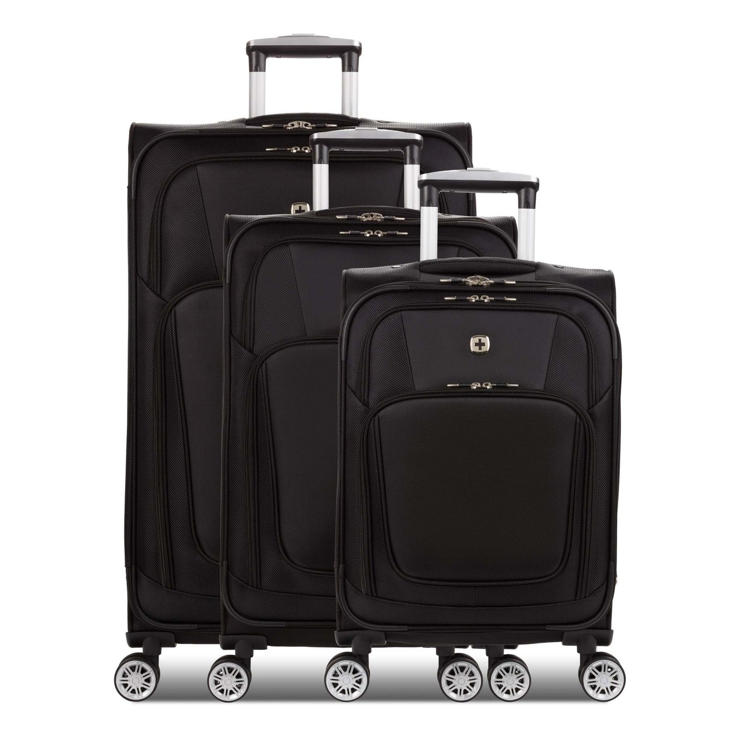 7768 EXPANDABLE 3PC SPINNER LUGGAGE SET