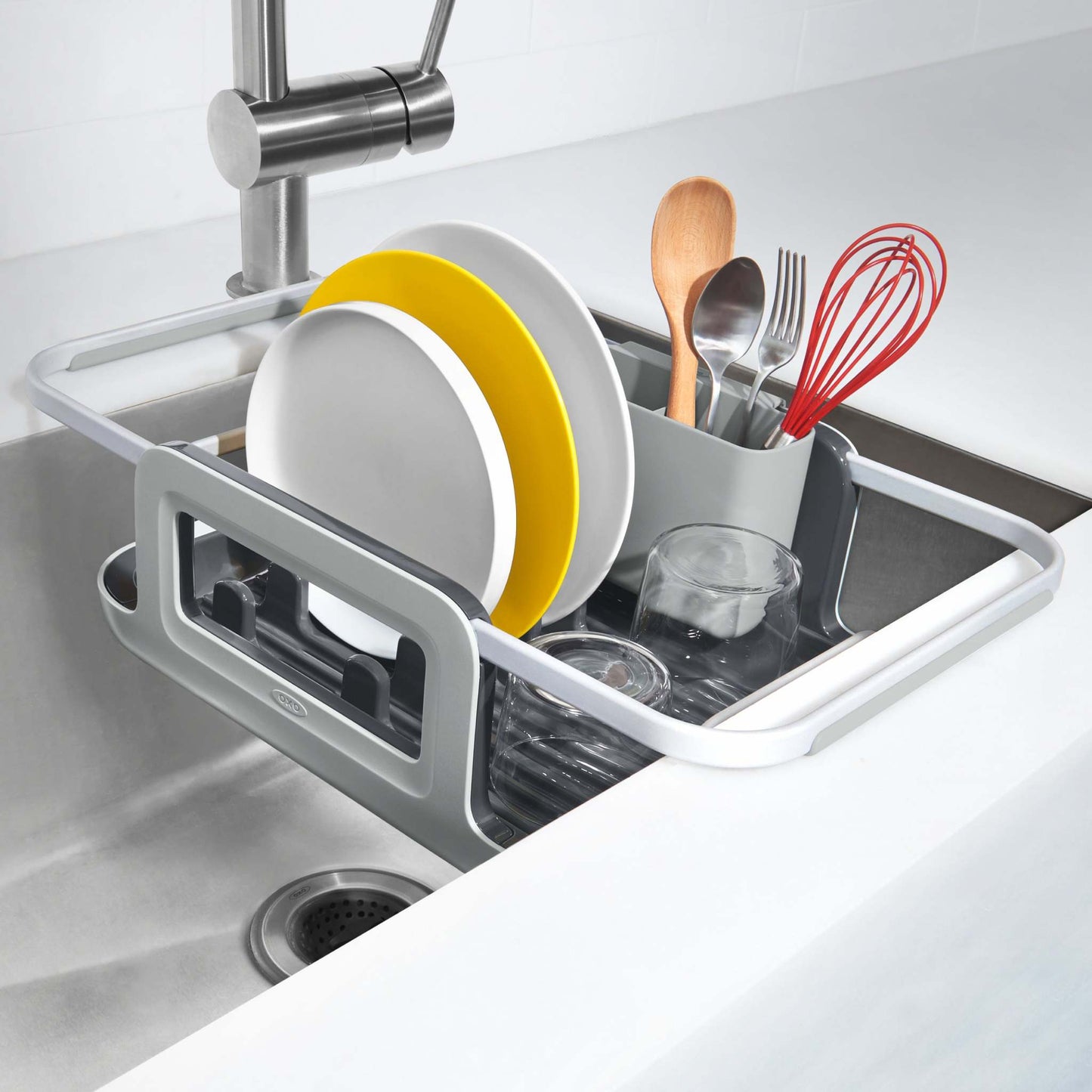 SoftWorks Over The Sink Dish Rack