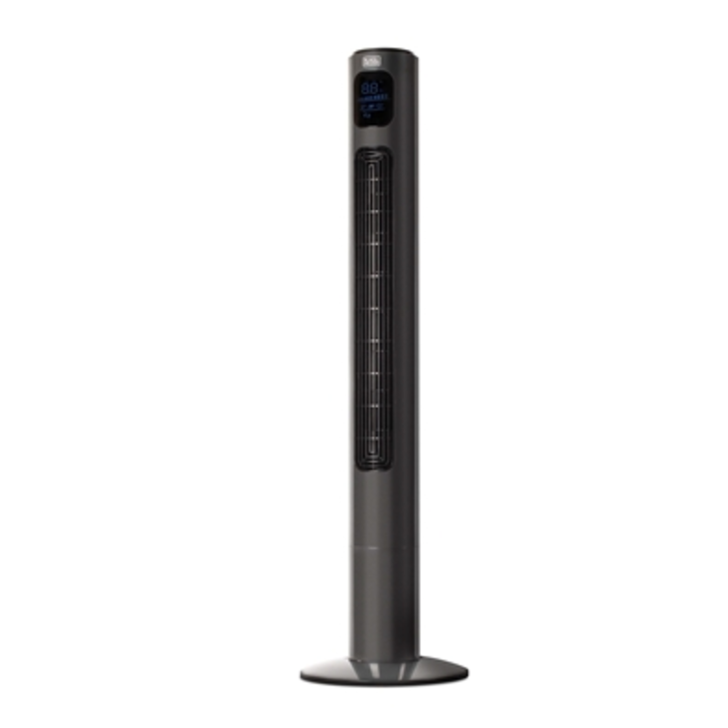 MINI OSCILATING FAN TOWER, BLACK, 13"