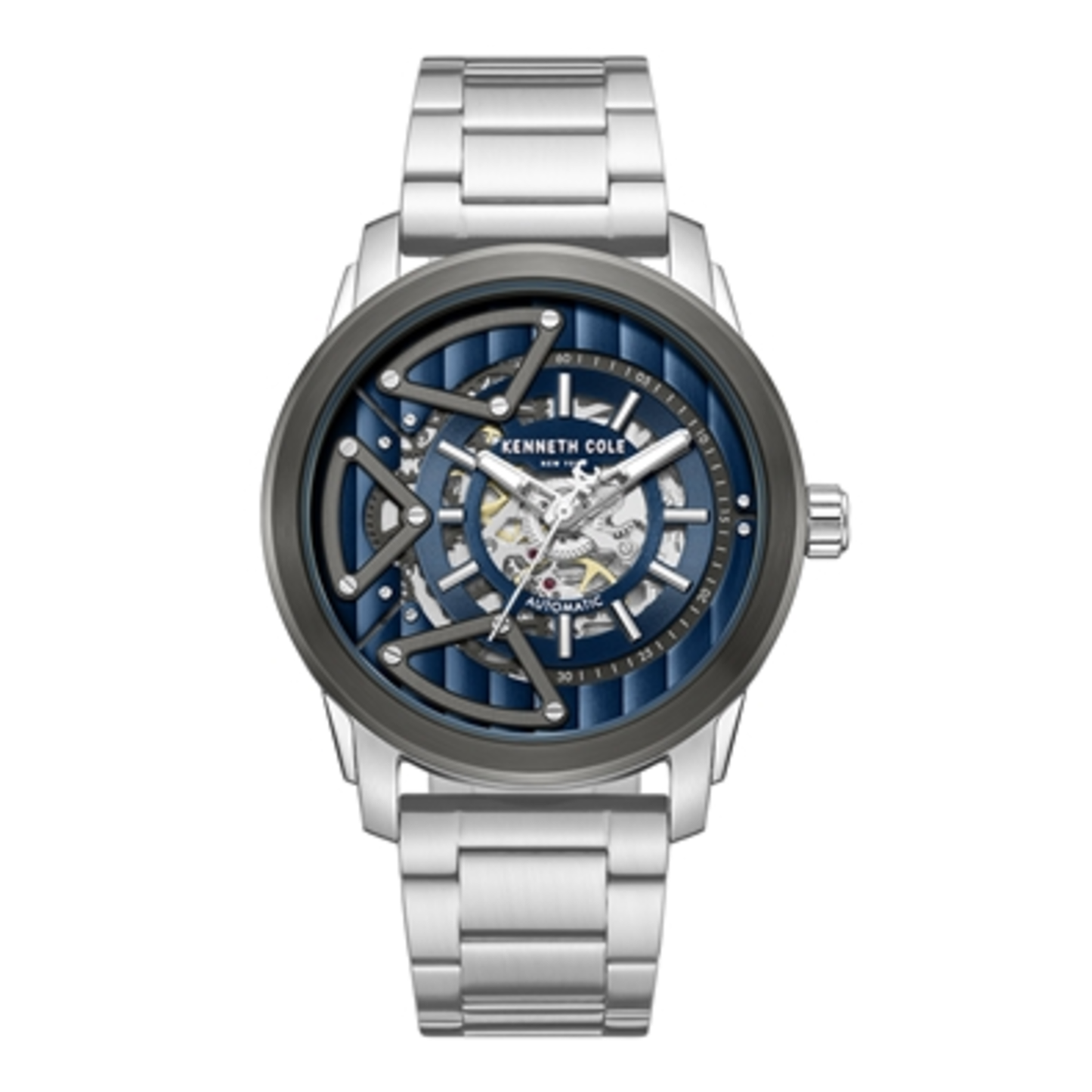 AUTOMATIC WATCH, SILVER, MENS STANDARD