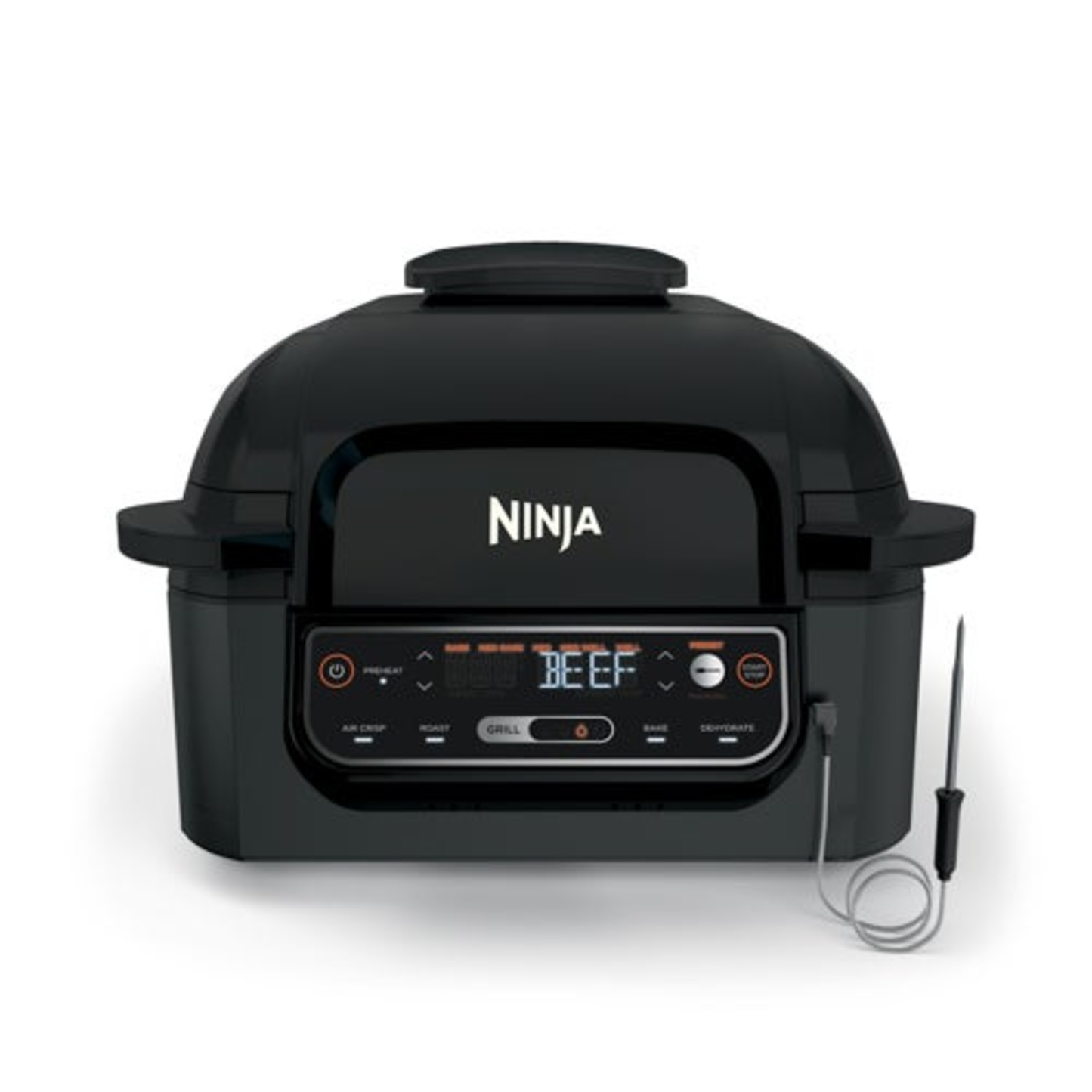 FOODI SMART 5-IN-1 INDOOR GRILL W/ 4QT AIR FRYER