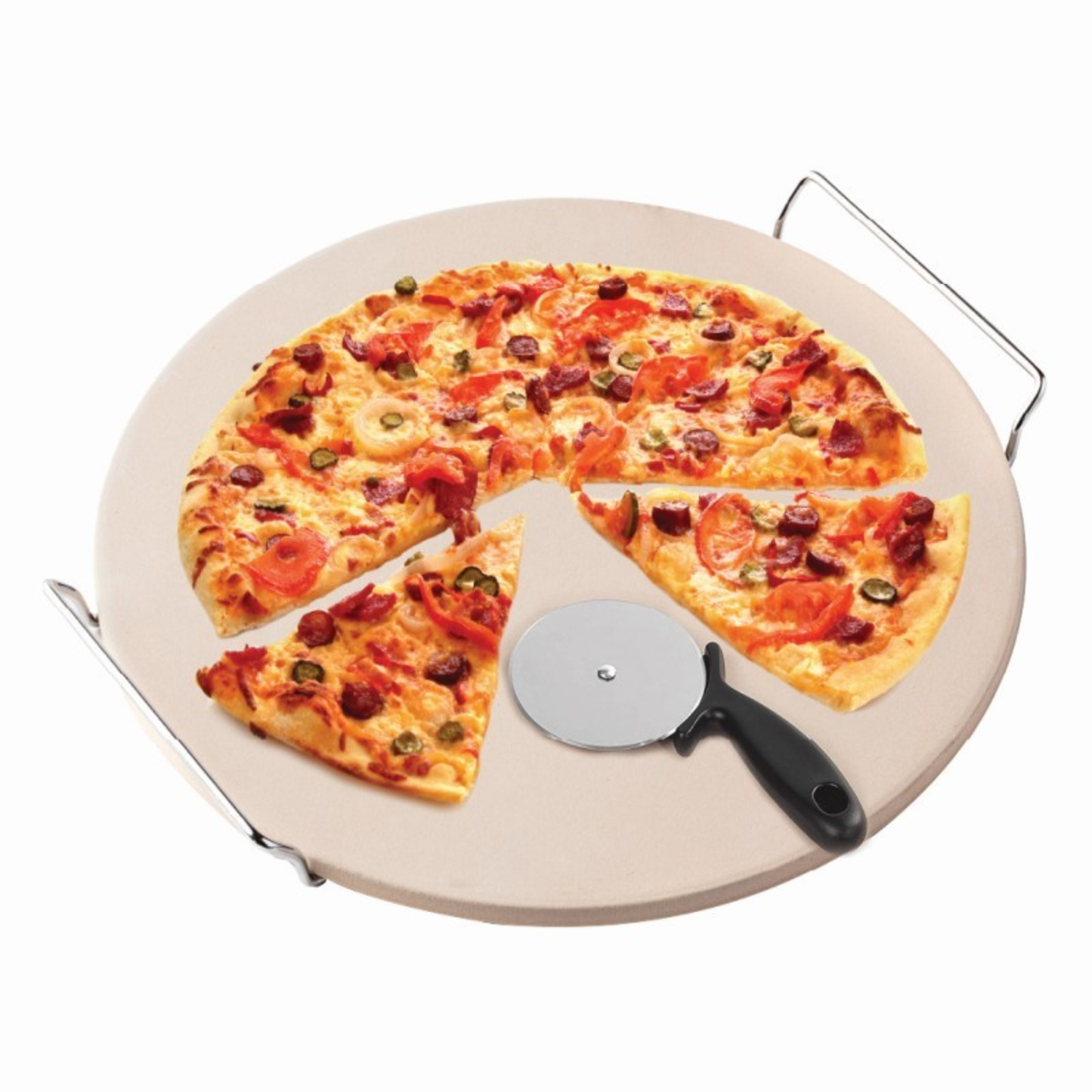 15 INCHES PIZZA STONE SET 3 PIECES