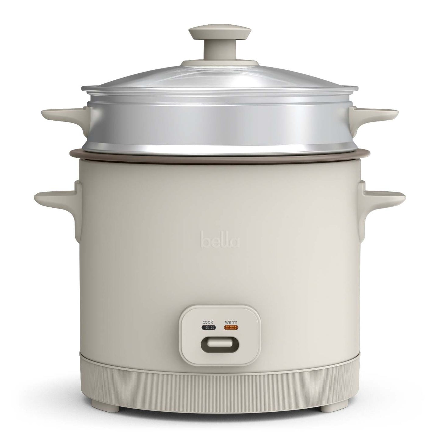 16 CUP RICE COOKER W/ STEAMER OATMILK