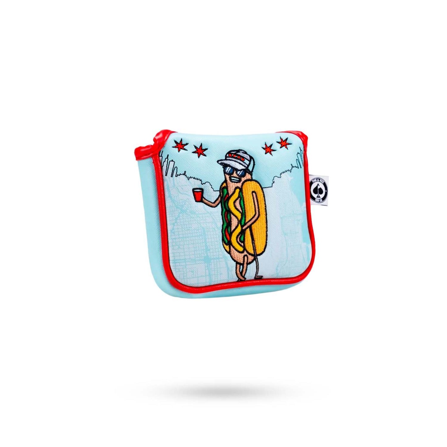 CHICAGO DOG - MALLET PUTTER COVER