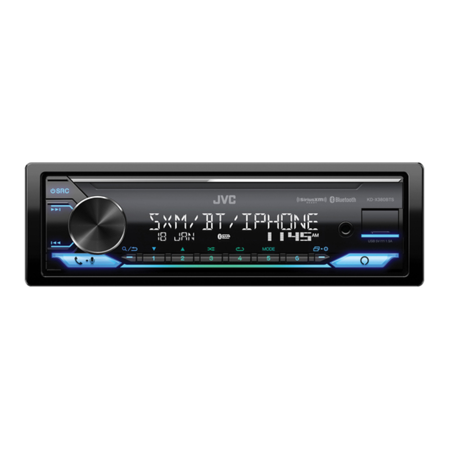 KDX380BTS 1DIN DMDA RCVR