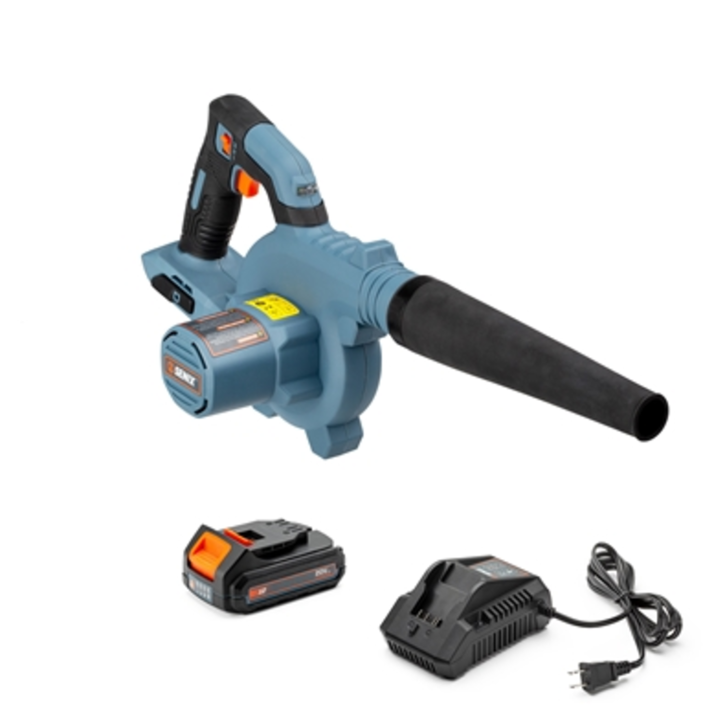20 VOLT MAX CORDLESS JOBSITE BLOWER KIT, BLUE