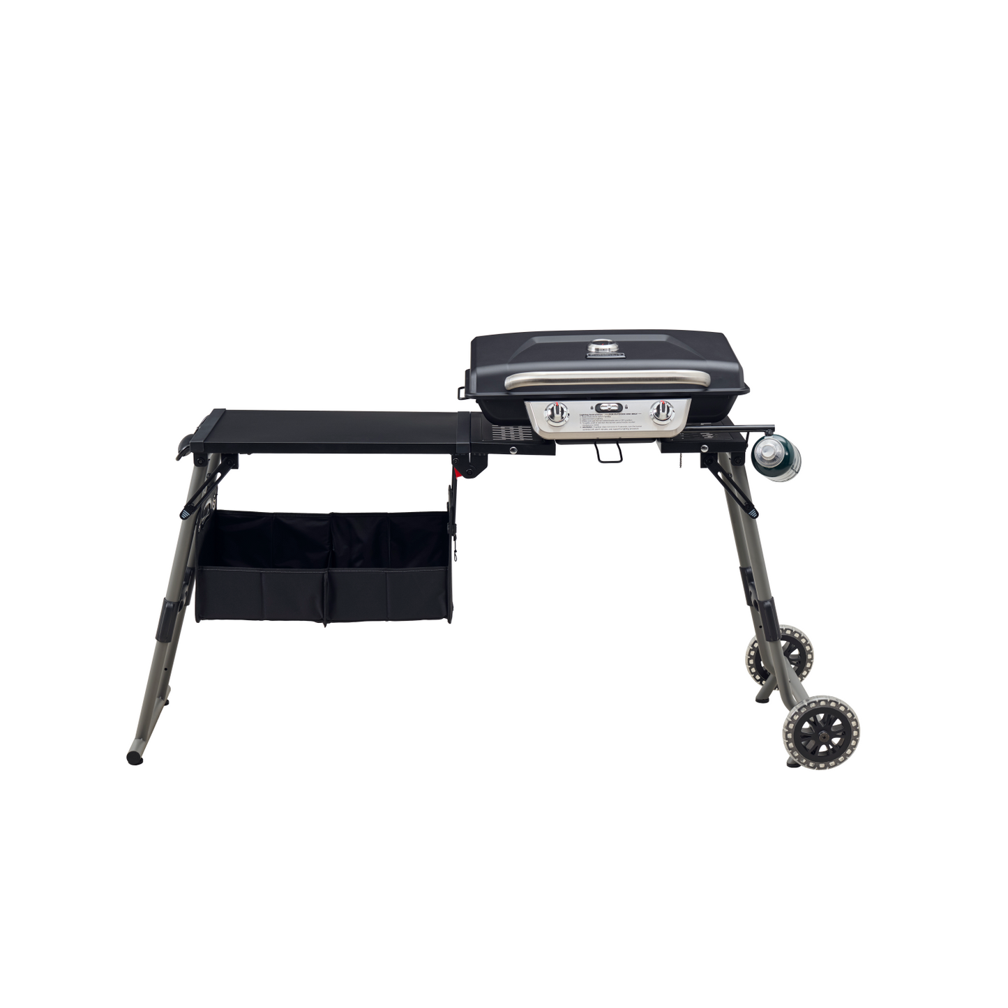 PREP AND GO FOLDING GAS 2 BURNER GRILL
