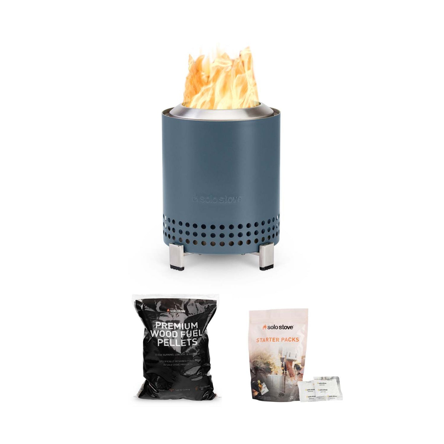 MESA TABLETOP PIT + WOOD FUEL PELLETS + STARTER PACK WATER