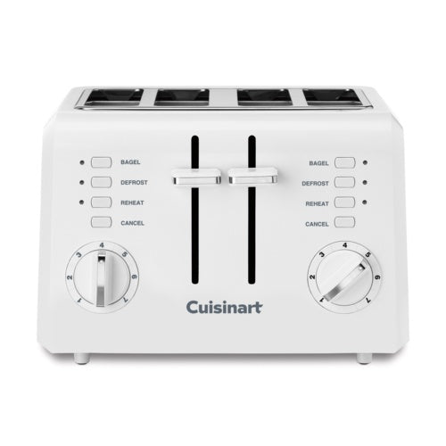 CUISINART 4-SLICE COMPACT PLASTIC TOASTER