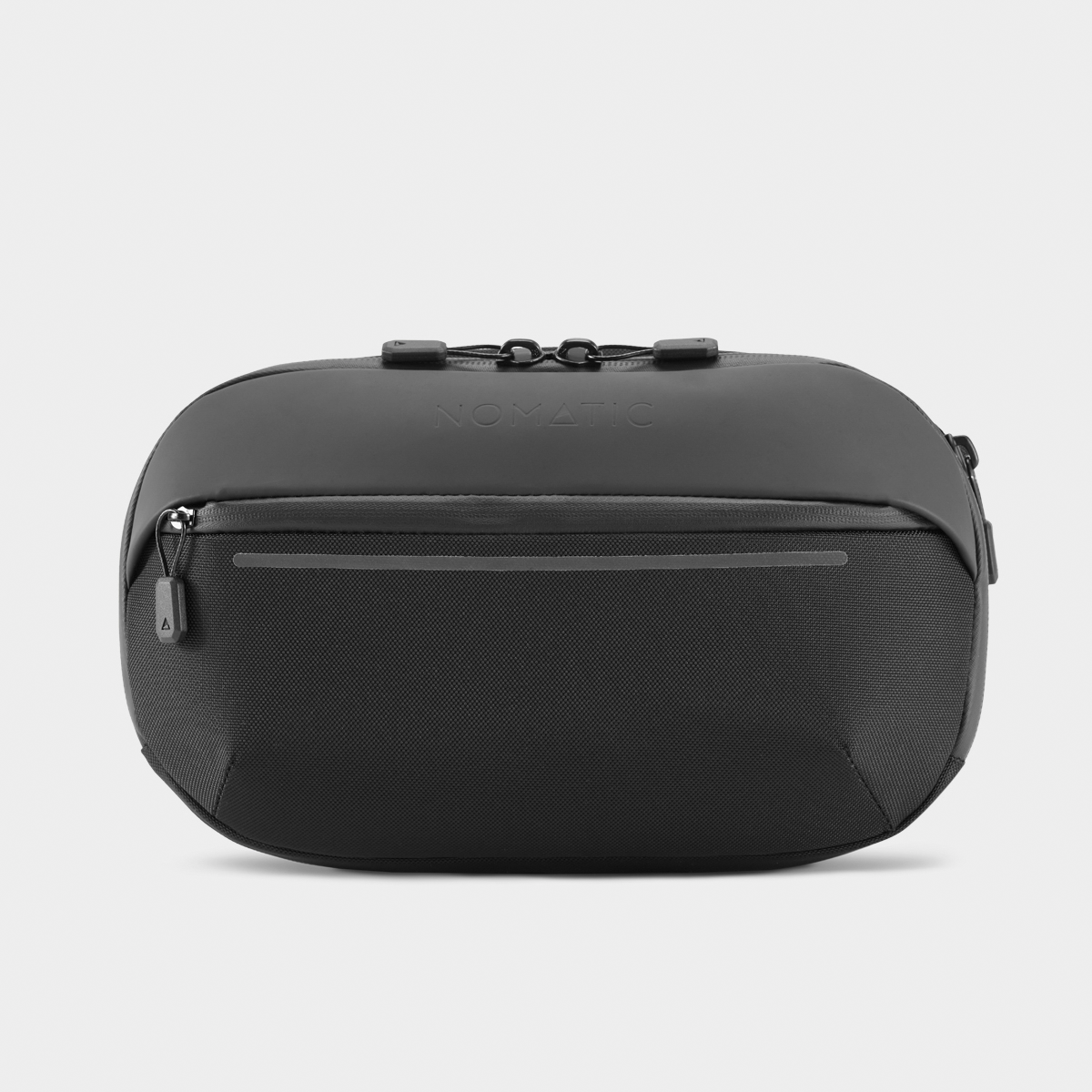 Nomatic Navigator Sling 1L Black Front View#color_black