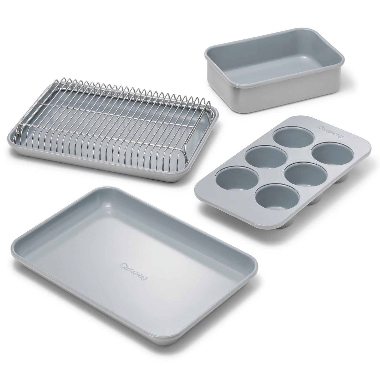 MINI BAKEWARE SET W/ STORAGE ORGANIZER