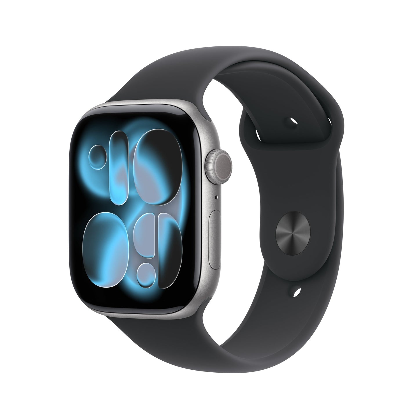 WATCH SERIES 11 GPS 46MM SPACE GRAY ALUMINUM CASE W/ BLACK SPORT BAND S/M