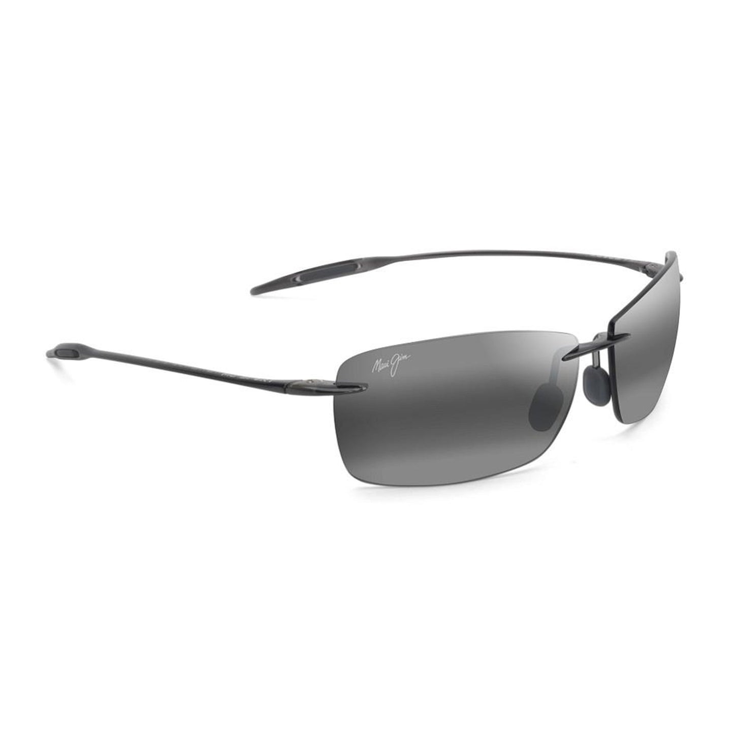 LIGHTHOUSE POLARIZED SUNGLASSES SHINY LIGHT GRAY FRAME NEUTRAL GRAY LENS