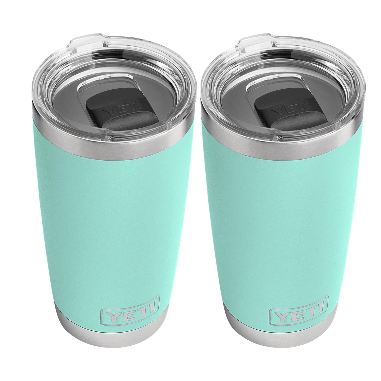 YETI RAMBLER 20 OZ. TUMBLER - SEAFOAM (2-PACK)