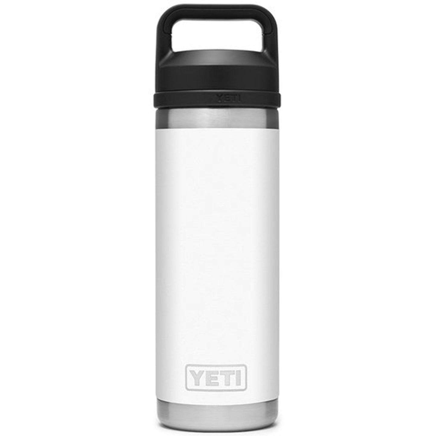 YETI RAMBLER 18 OZ. BOTTLE W/CHUG CAP - WHITE