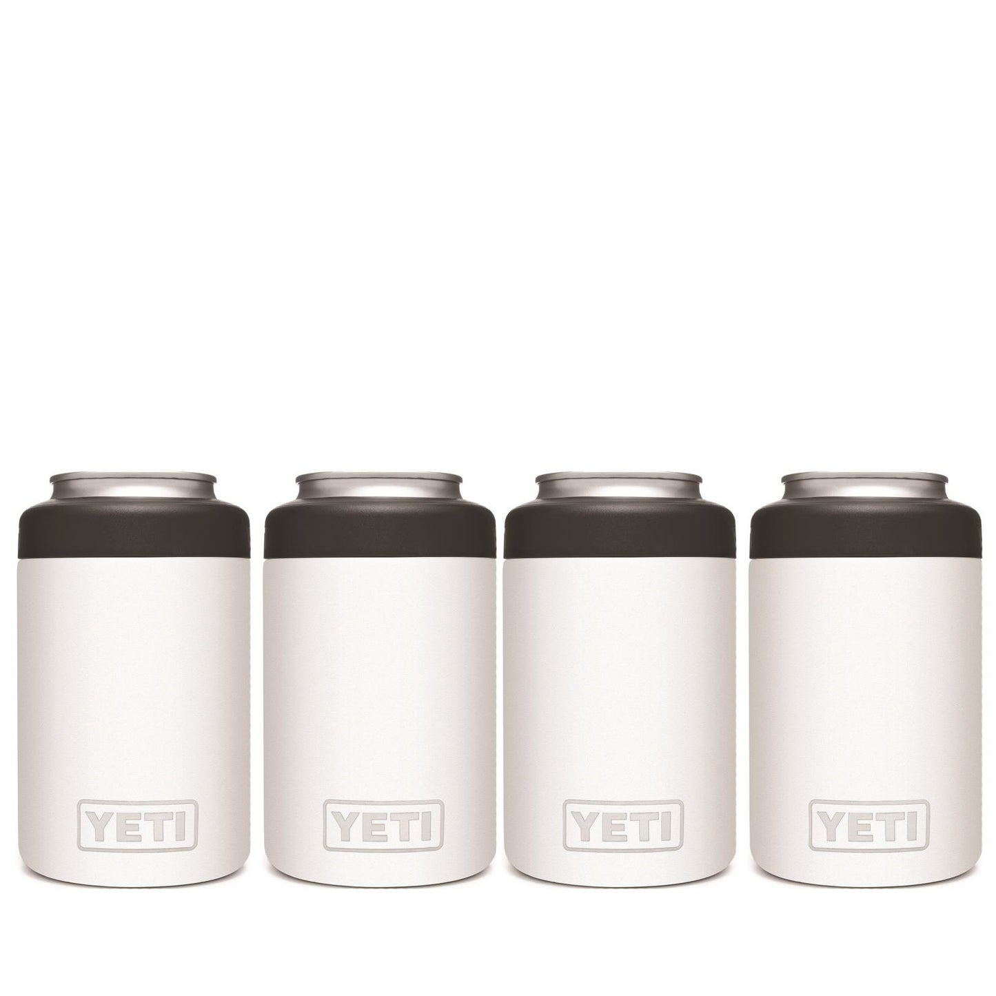 YETI RAMBLER 12 OZ. COLSTER CAN INSULATOR - WHITE (4-PACK)
