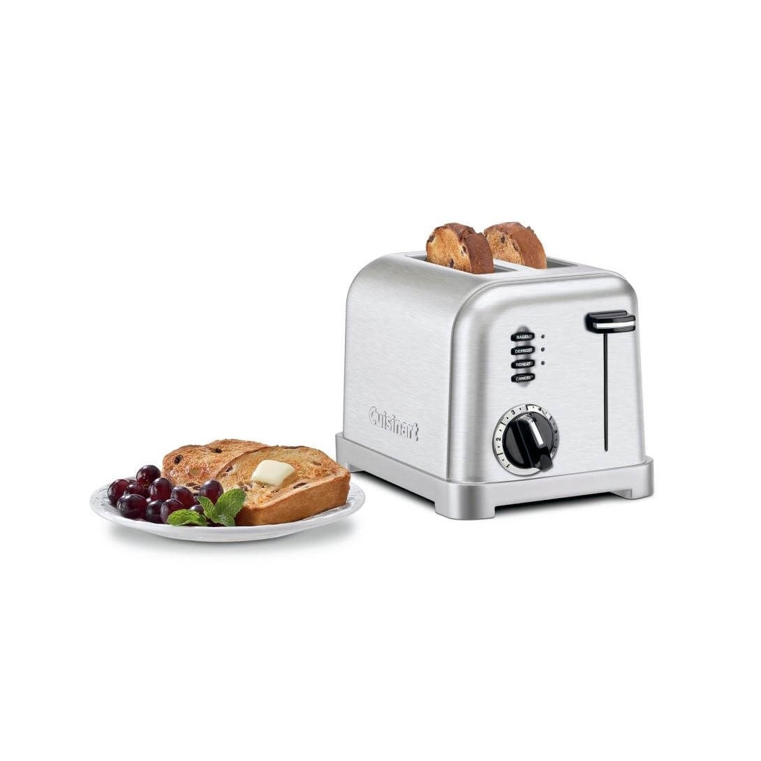 CUISINART METAL CLASSIC 2-SLICE TOASTER - STAINLESS STEEL