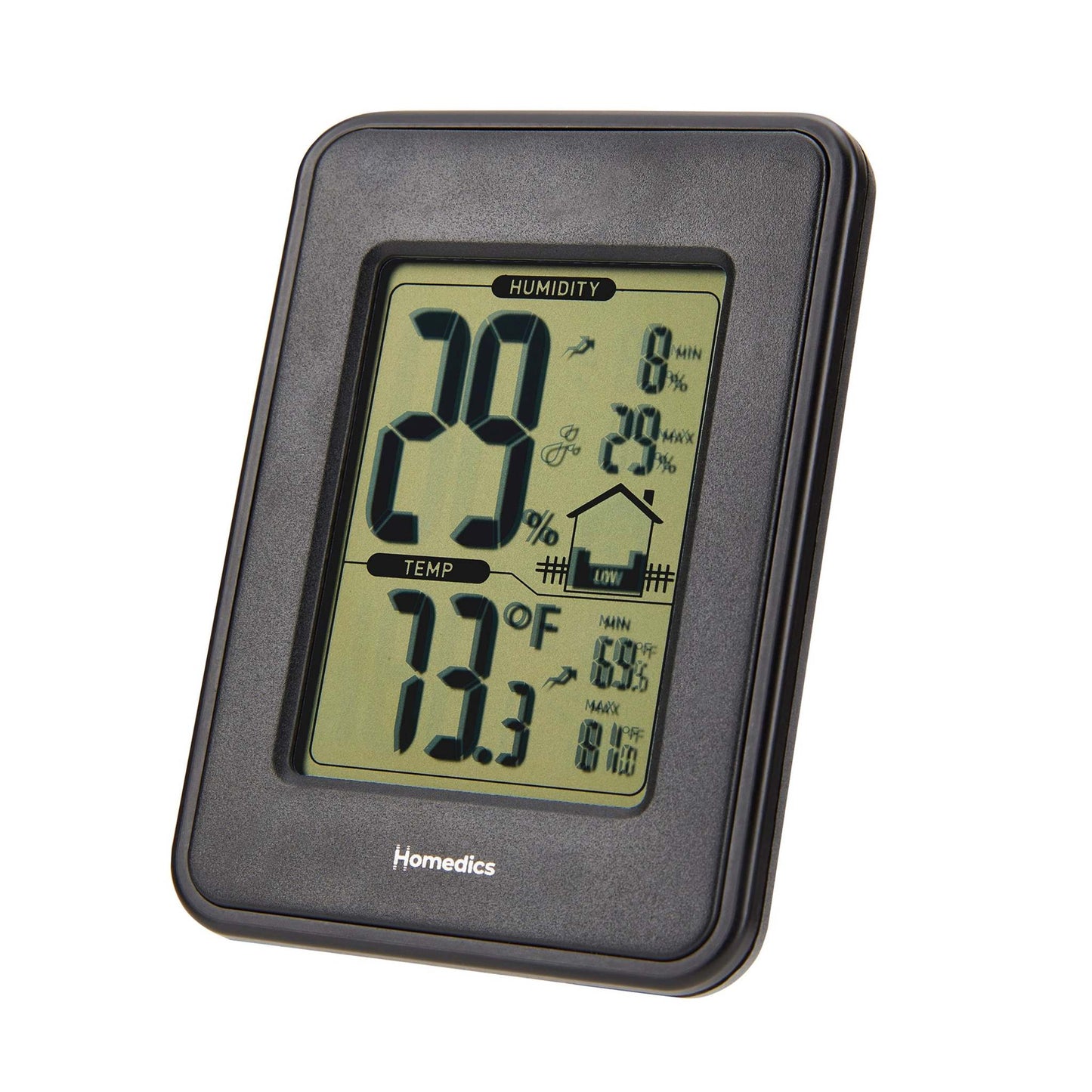 Indoor Humidity Monitor w/ Temperature