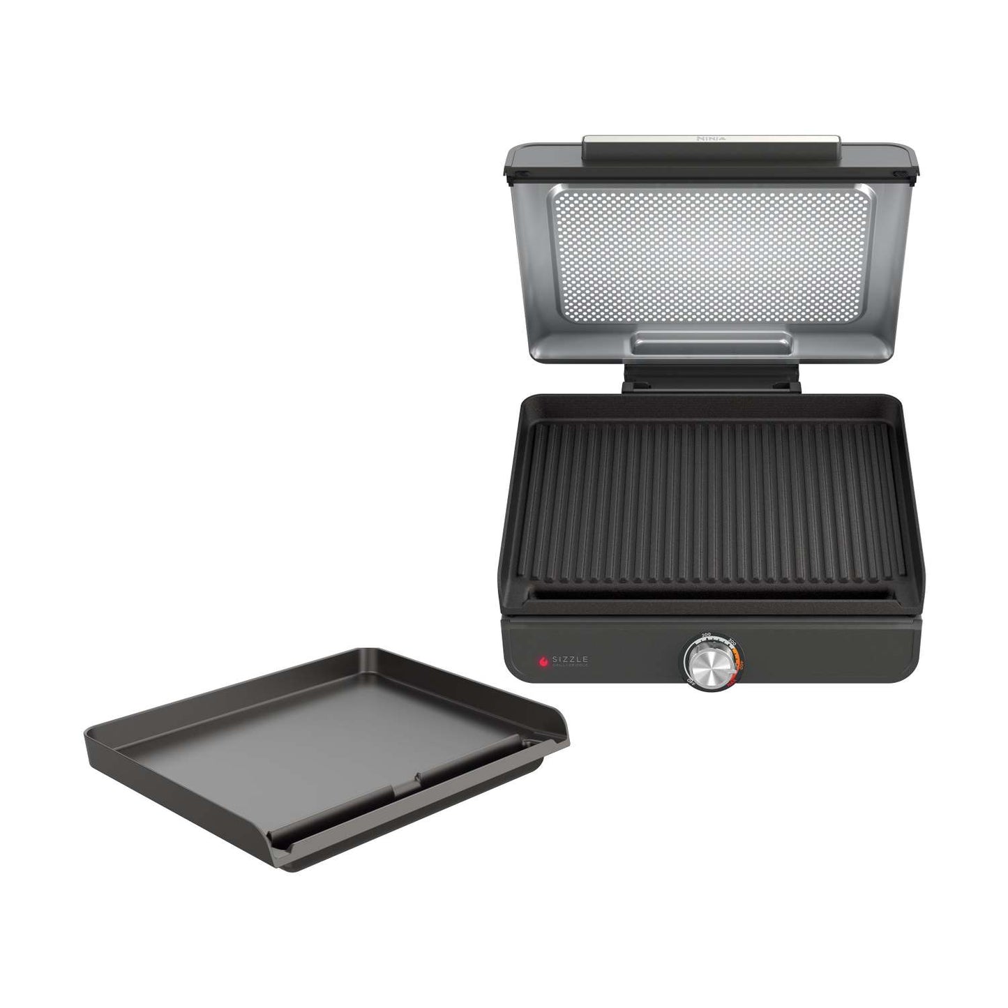 SIZZLE SMOKELESS INDOOR GRILL/GRIDDLE