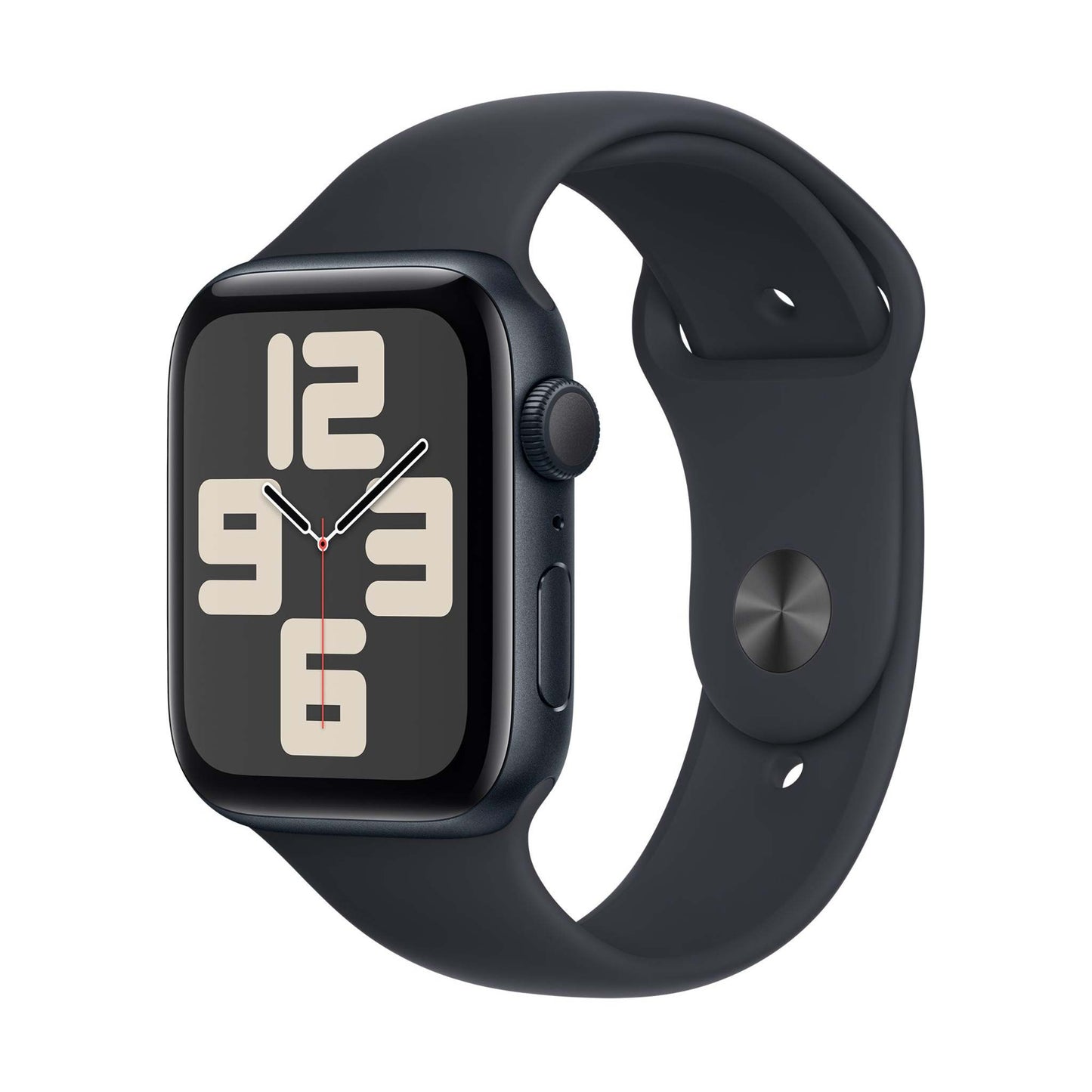 WATCH SE GPS 44MM MIDNIGHT ALUMINUM CASE W/ MIDNIGHT S/M SPORT BAND