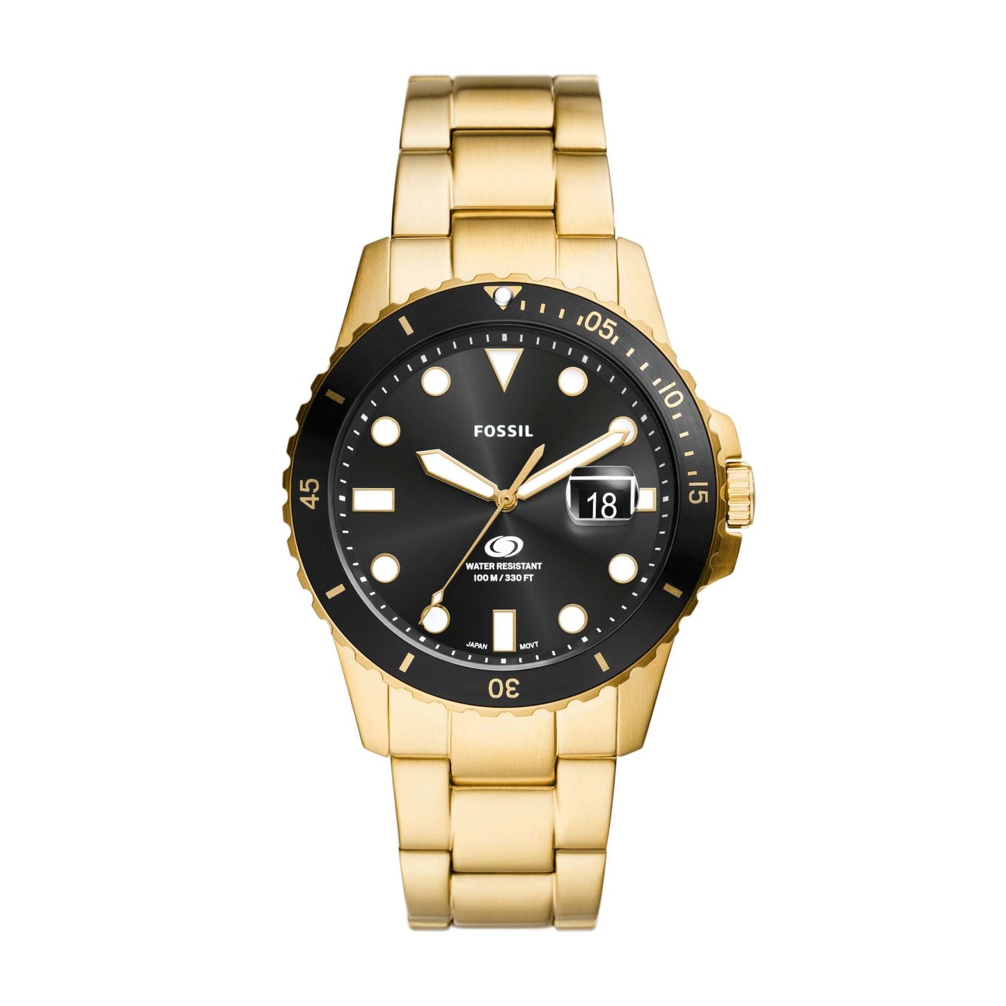 MEN'S FOSSIL DIVE STAINLESS STEEL WATCH, DIAL