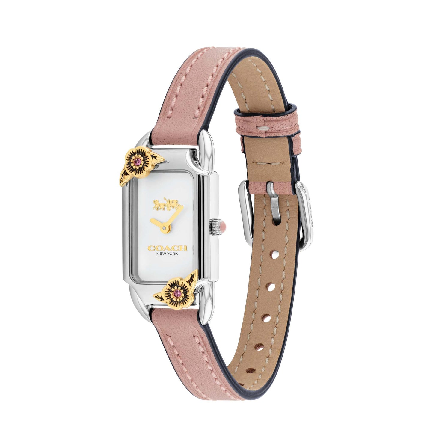 LADIES CADIE LEATHER STRAP WATCH