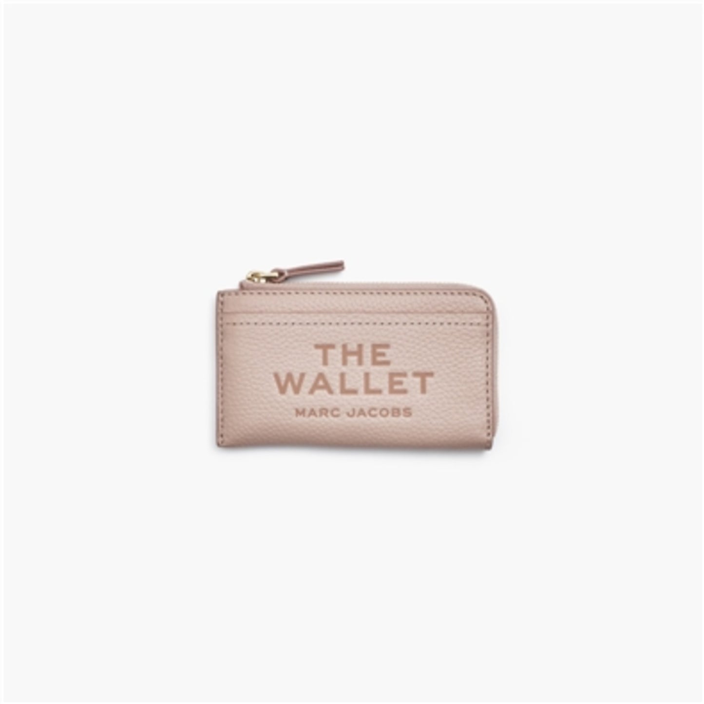 THE LEATHER TOP ZIP MULTI WALLET, ROSE