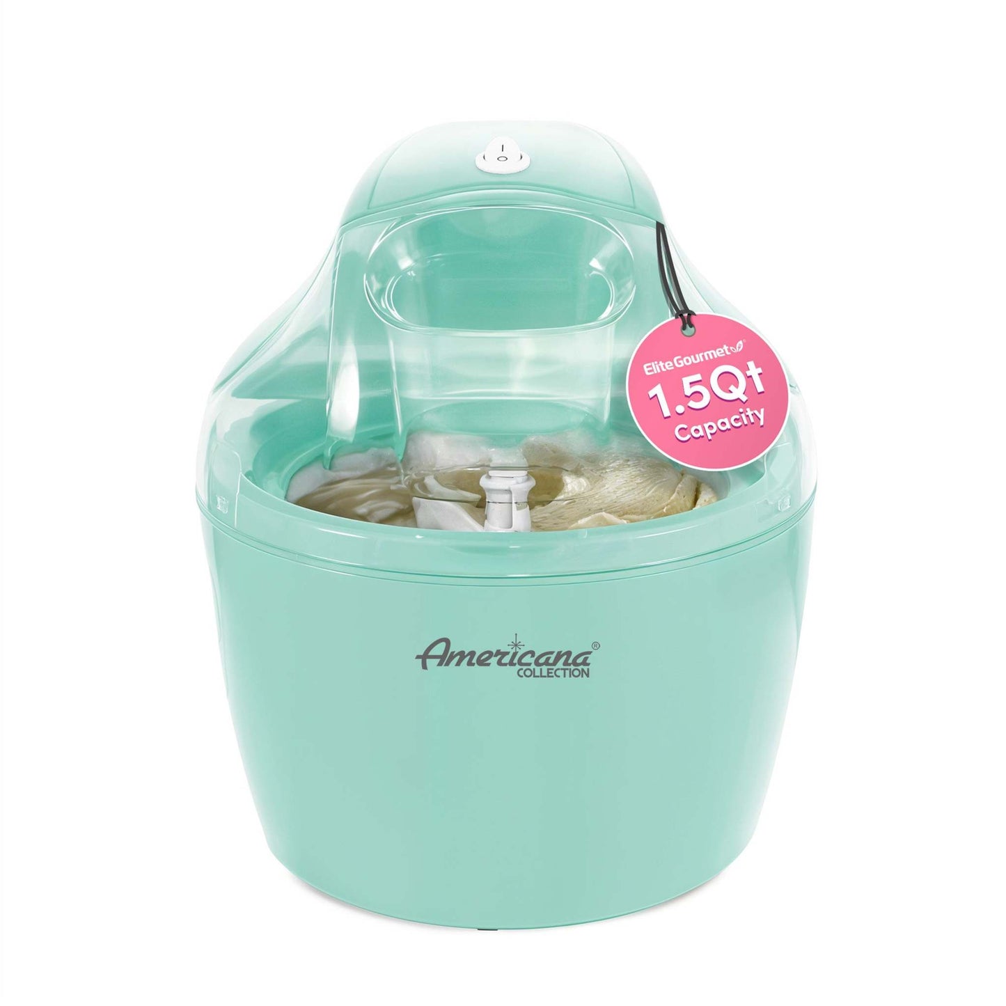 Americana 1.5qt Personal Ice Cream Maker Mint