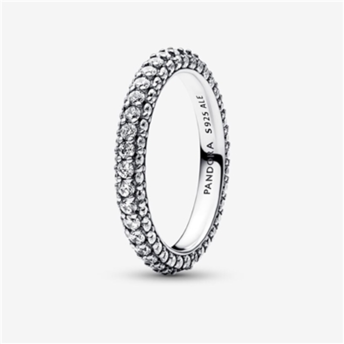 TIMELESS PAVE SINGLE-ROW RING, 6