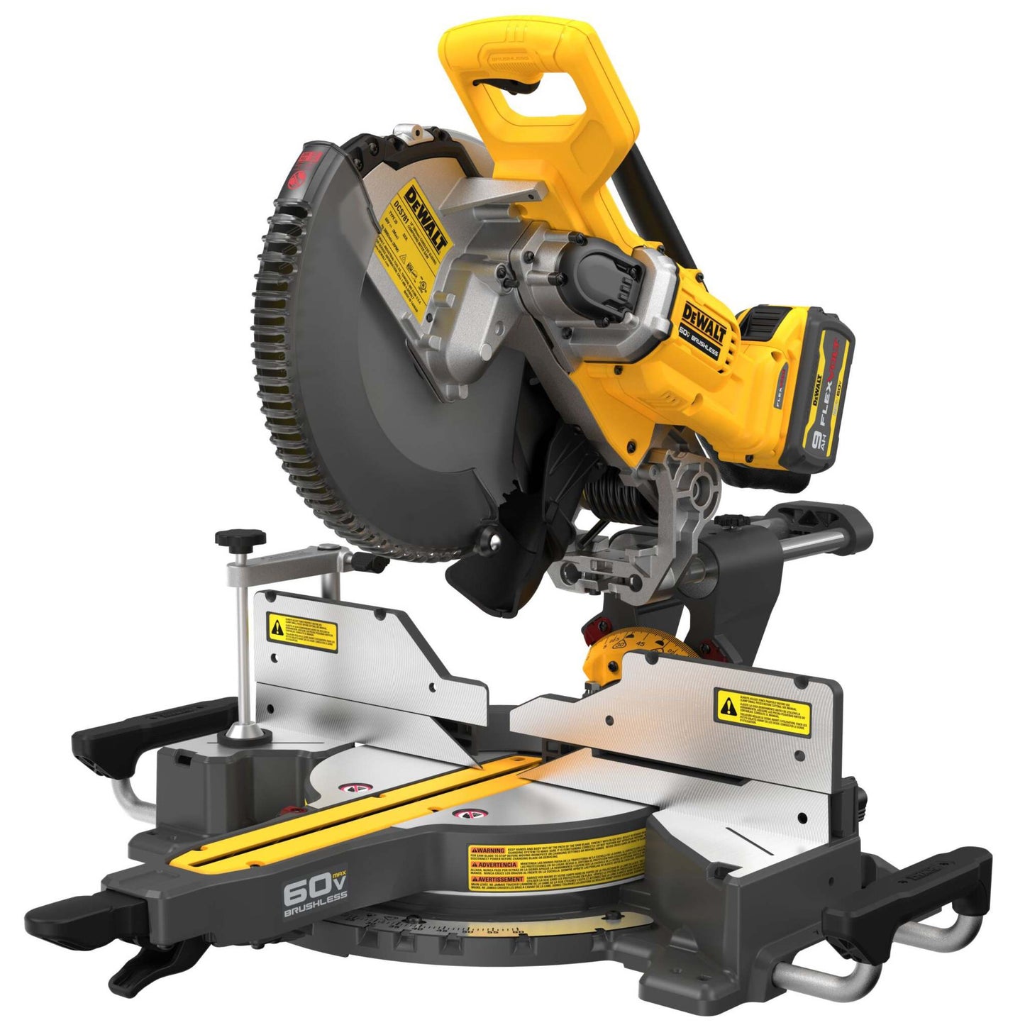 60V MAX Brushless 12" Double Bevel Sliding Miter Saw