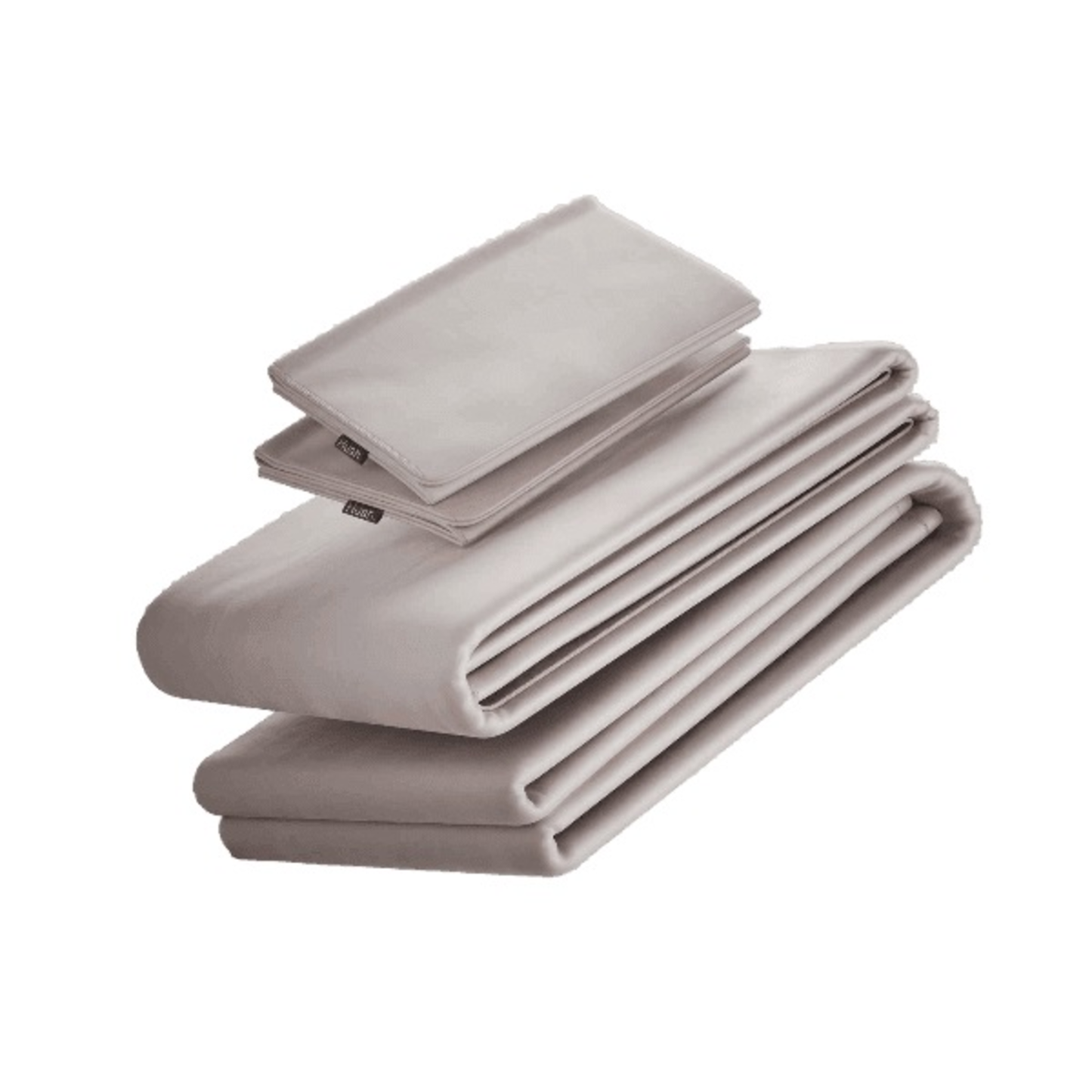 HUSH ICED ICED COOLING SHEET AND PILLOWCASE SET - KING - GREY