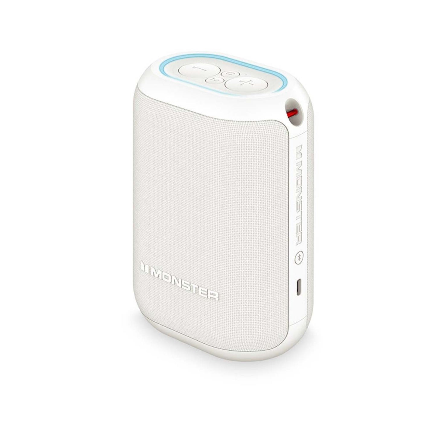 DNA ONE PORTABLE WIRELESS SPEAKER W/ QI WIRELESS CHARGER WHITE