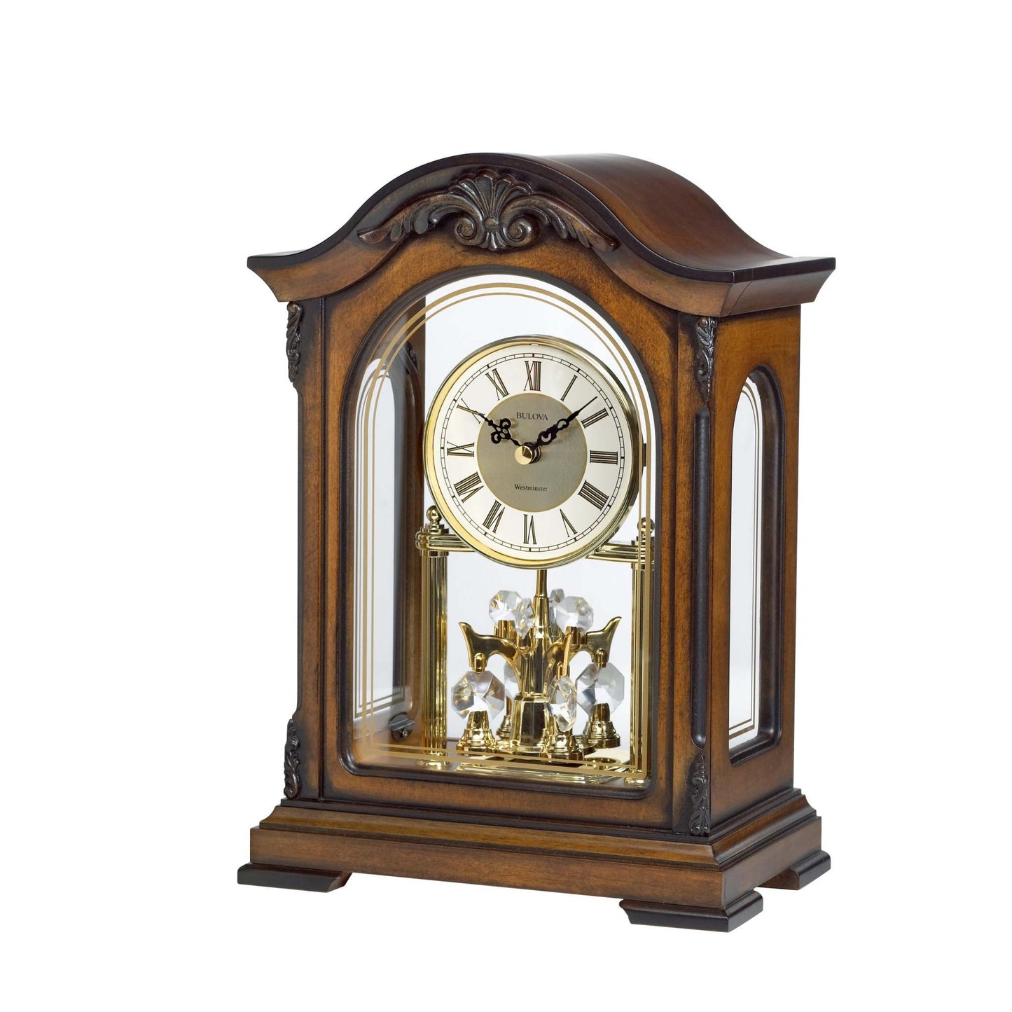 DURANT MANTEL CLOCK WALNUT