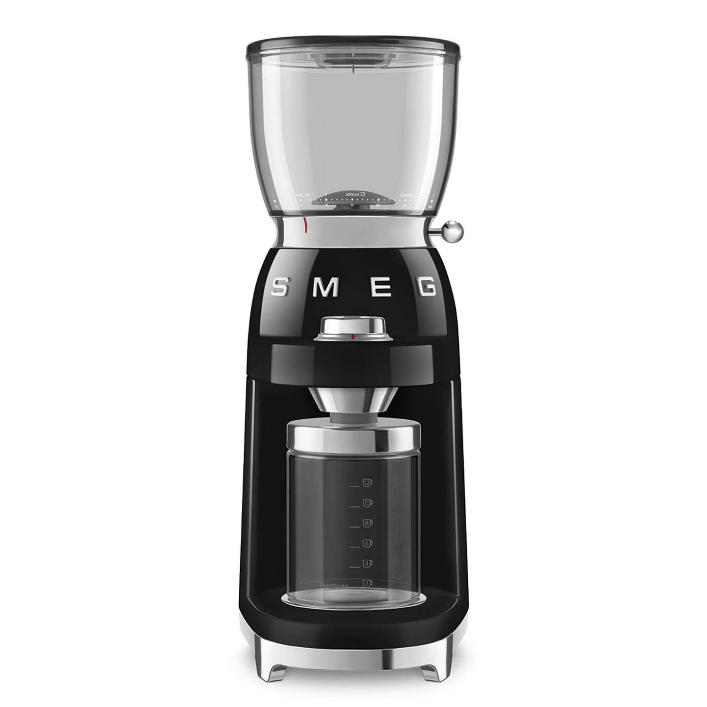 50's Retro-Style Coffee Grinder, Black