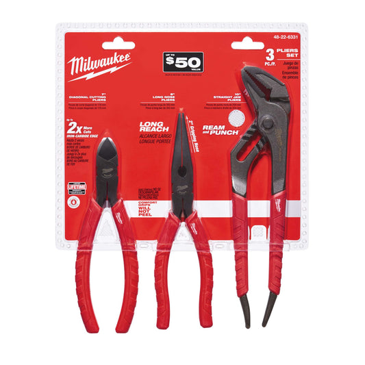 3PC PLIERS SET