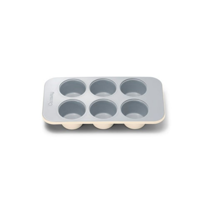 6 CUP MUFFIN PAN CREAM