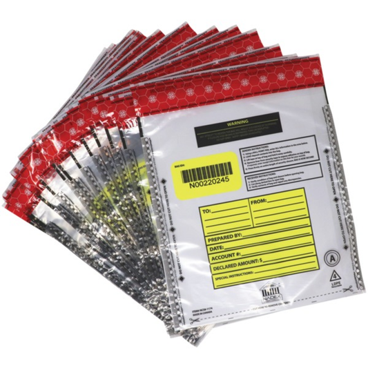100PK 9X12" BNK DEP BAGS