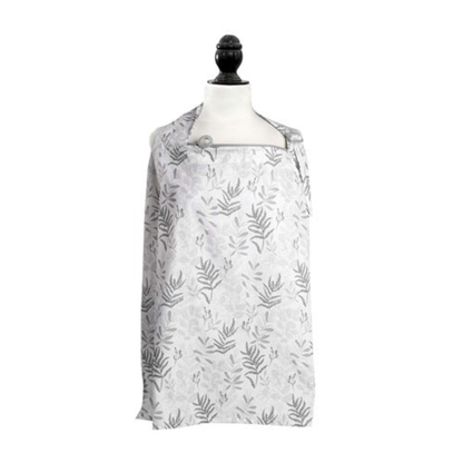 BOPPY NURSING COVER GRAY FERNS