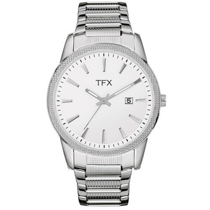 MEN'S TFX ROUND STEEL BRACELET WITH SWAROVSKI CRYSTALS