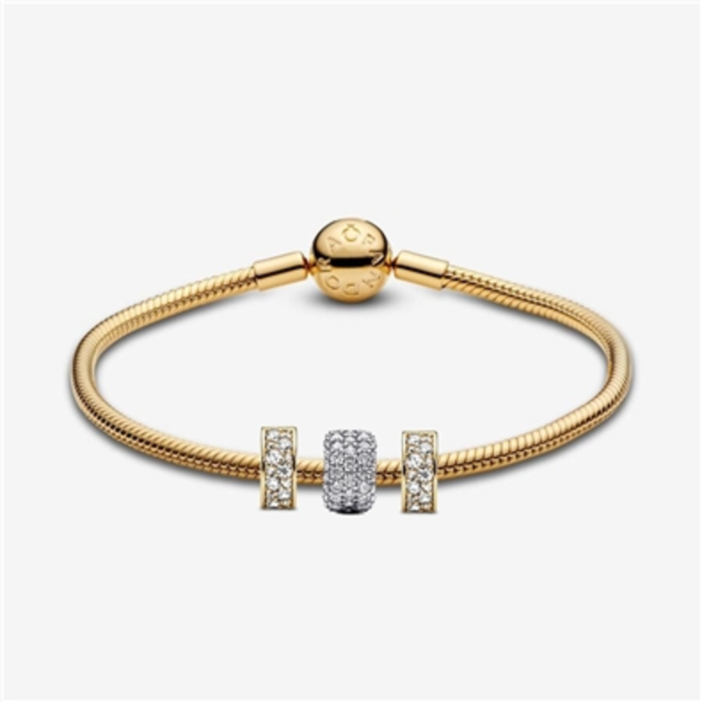 ALL THAT GLITTERS WITH GOLD BRACELET, 7.9"