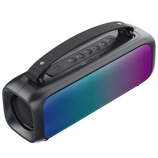 PORTABLE BLUETOOTH SPEAKER W/ RGB PANEL