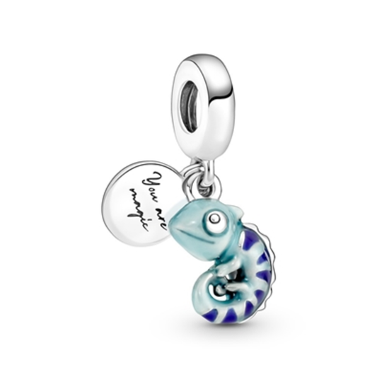 COLOR-CHANGING CHAMELEON DANGLE CHARM, MULTI