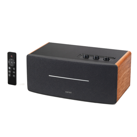 D12 INTG STEREO SPKRS BRN